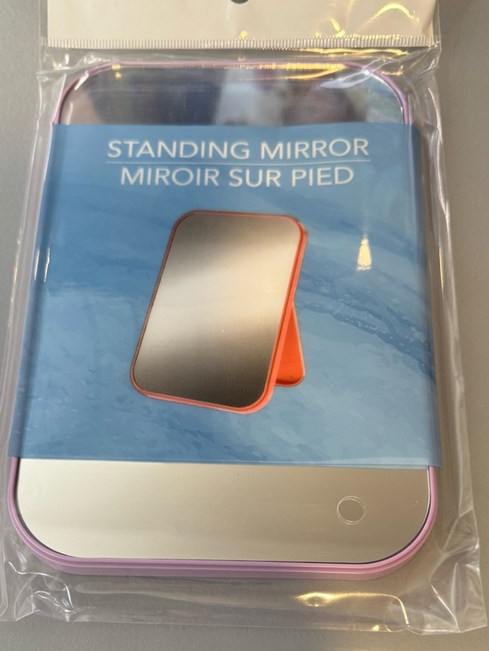 Other - Portable Standing Mirror — Lavender Frame standing travel on the go